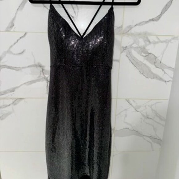 Sequin Cocktail Dress - Picture 1 of 4